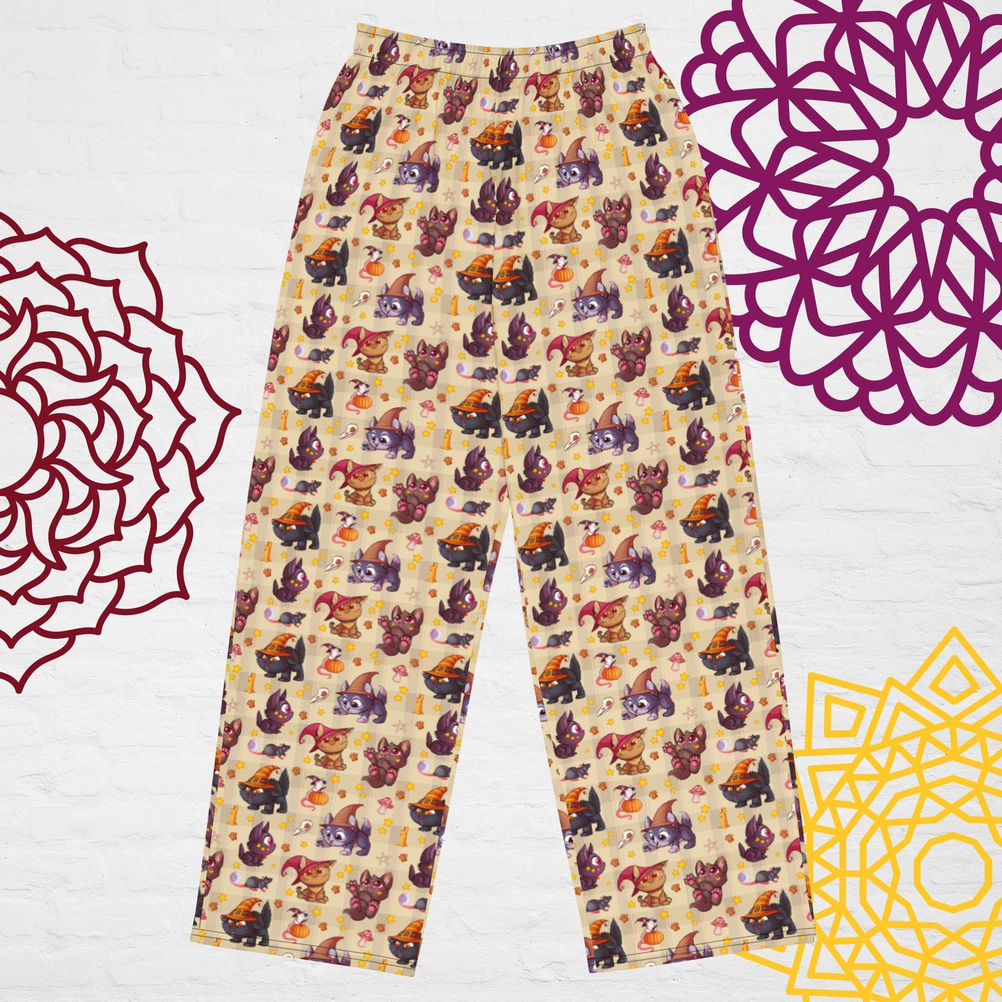 Witchy Kittens All-Over Print Unisex Lounge Pants