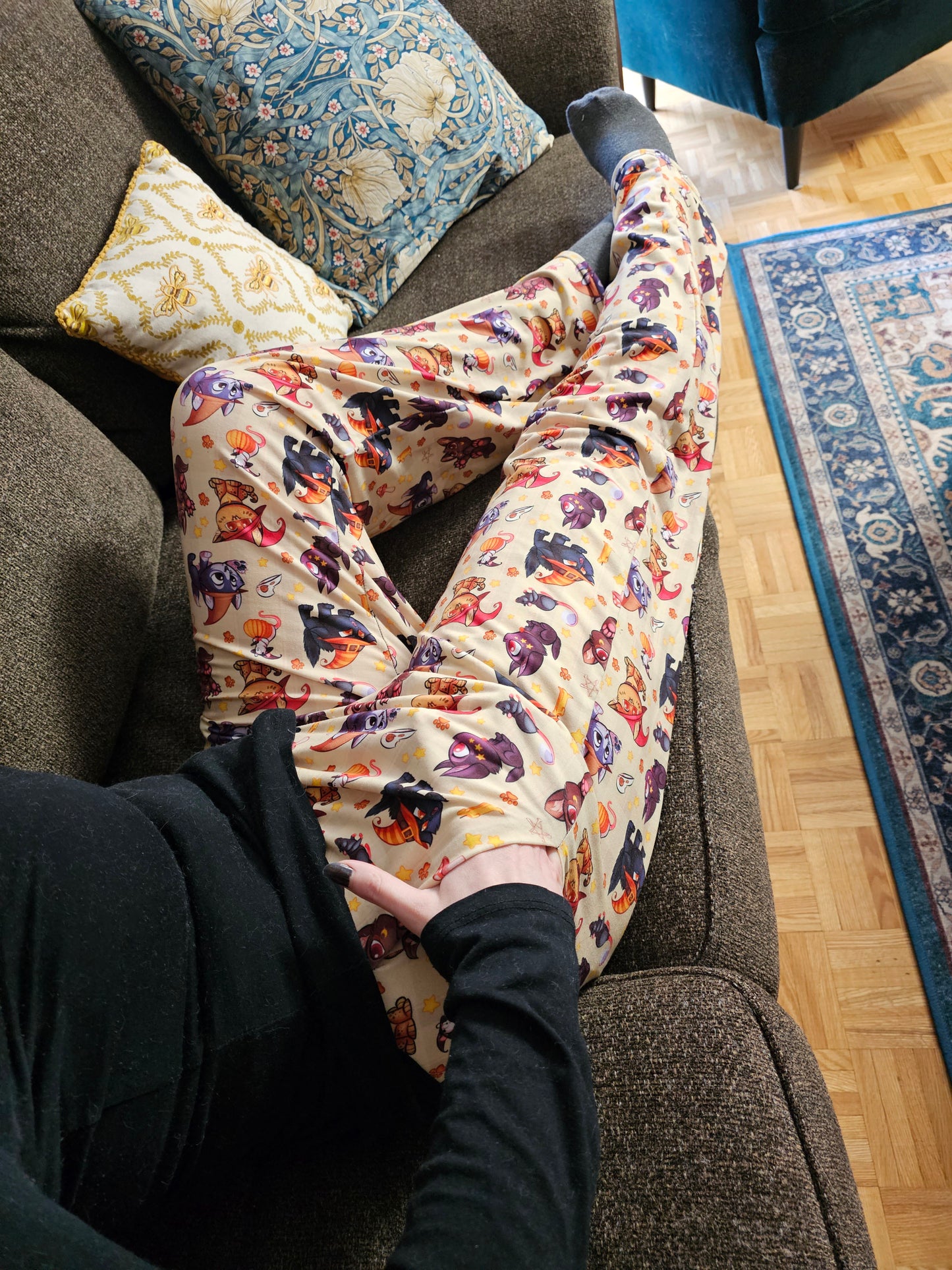 Witchy Kittens All-Over Print Unisex Lounge Pants