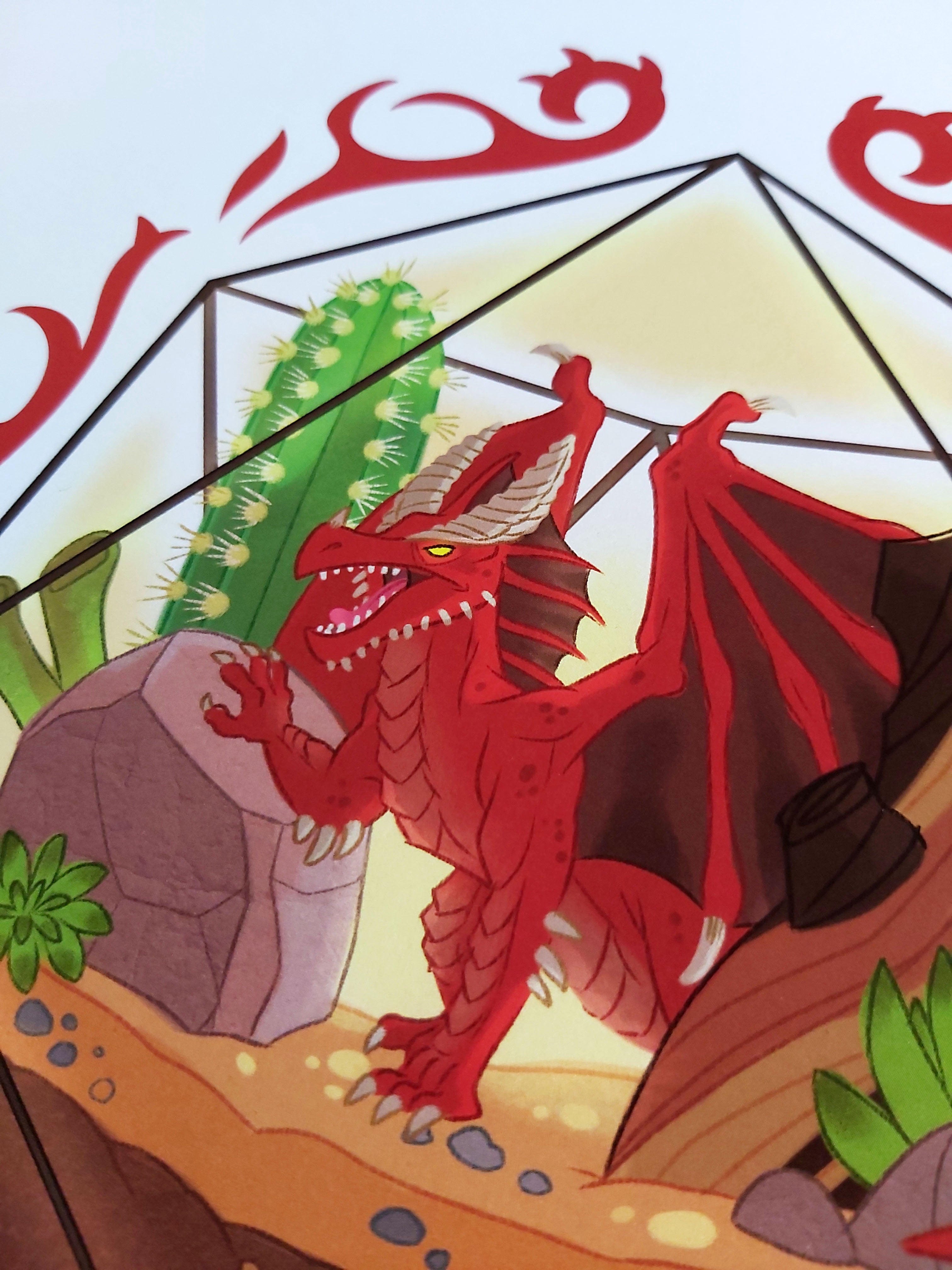 Terrarium Dragons 6x8 Art Prints